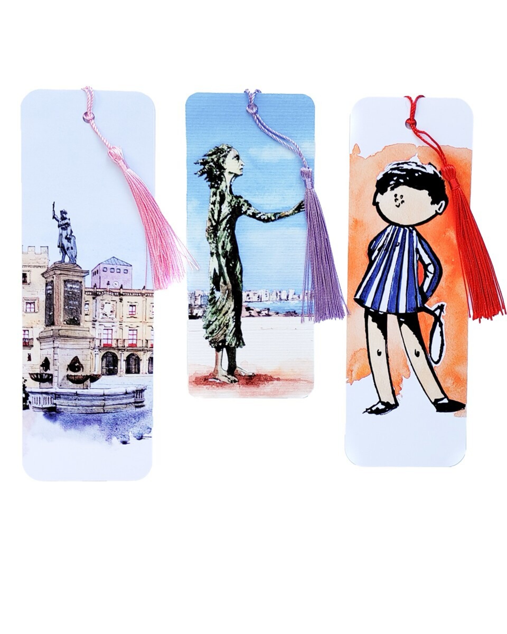 Set de 3 marcapáginas Pelayo P. Revillagigedo | Chiqui | La madre del emigrante - 5