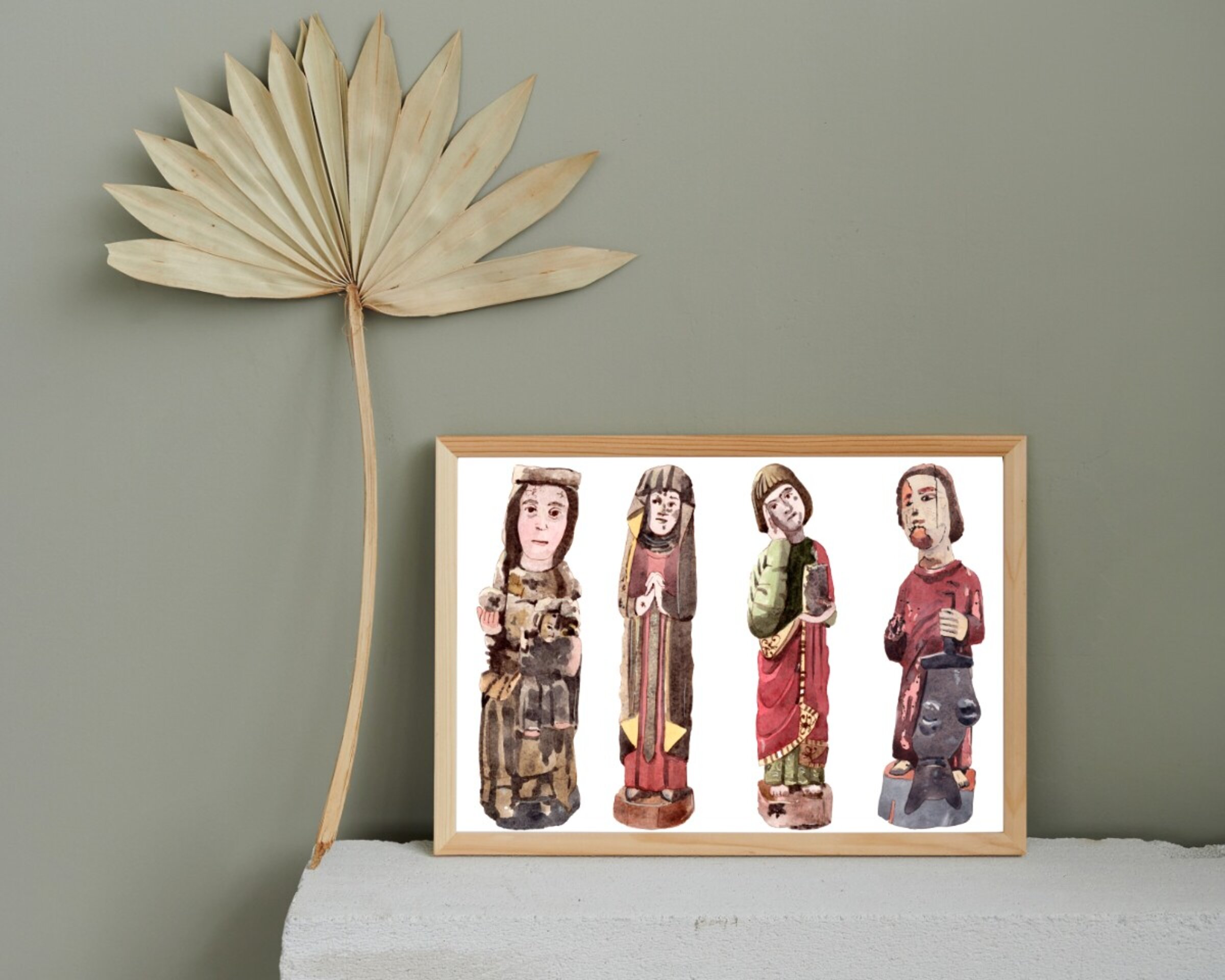 4 esculturas Museo Arqueológico de Asturias Oviedo - 2